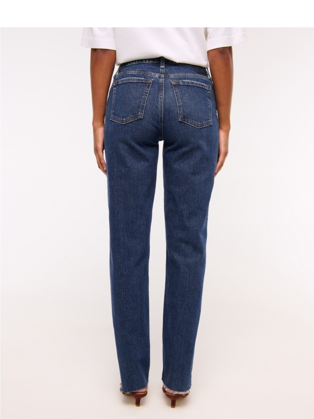 Curve Love Mid Rise 90s Straight Jean - Picture 6 of 6